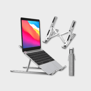 Foldable Laptop Stand with laptop