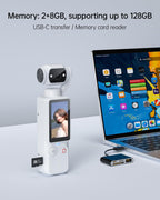 OZOT Q8 4K Handheld Gimbal Camera