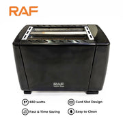 RAF 2 Slice Toaster features